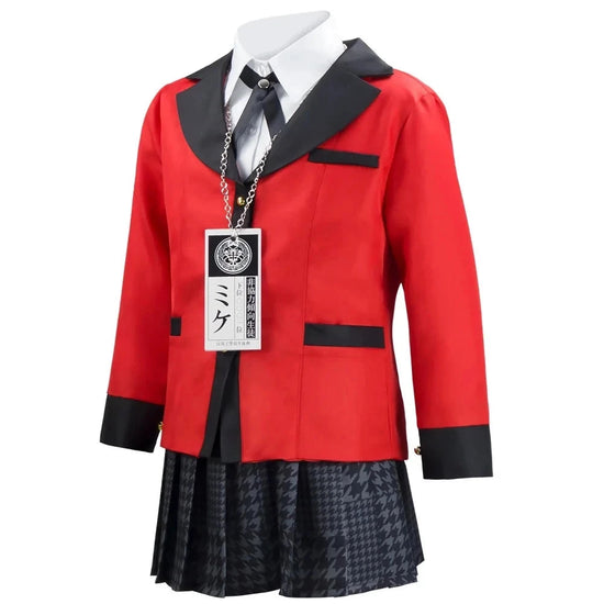 Yumeko Jabami Cosplay Costume School Uniforms Jabami Yumeko Outfits Full Set with Stockings Girl JK School Uniform For Comic Con SS69
