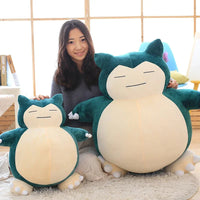 30/50cm Pokemon Snorlax Plush Toys Cartoon Japan Anime Monster Elf Plush Doll Soft Stuffed Animal Doll Birthday Gift For Girls SS69