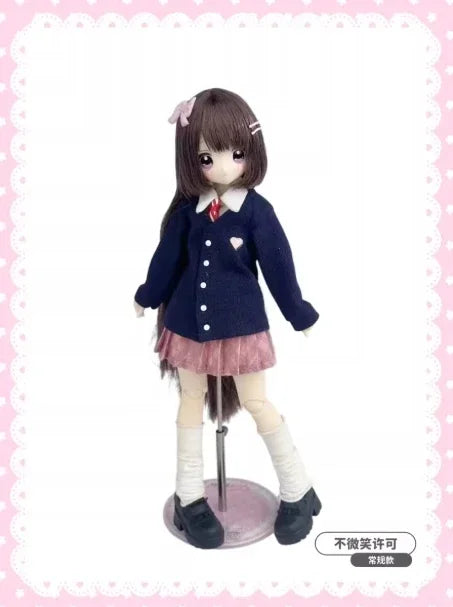 Don'T Touch My Bangs Series 1/6 Bjd Blind Box Mystery Box Toys Kawaii Model Gift Cute Action Anime Figure