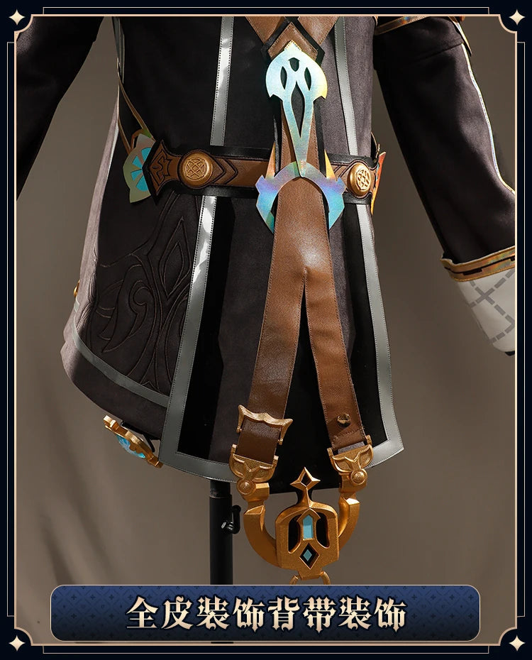 Genshin Impact Freminet Cosplay Costume Uniform Anime Chinese Style Halloween Costumes Role Play for Women Game SS69