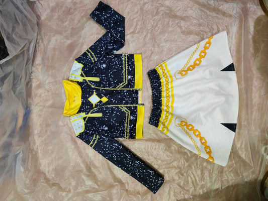 Daliclown Kids Anime Idol Singer Cosplay Costume Performance Outfit
