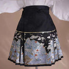 Summer New Short Horse Face Skirt White Short Set Retro Thickened Ming System Improved Han Element Chinese Style Tang Suit