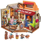 Robotime Rolife Becka's Baking House 3D Puzzle DIY Miniature Dollhouse Kit Amazing Gift for Children DG161