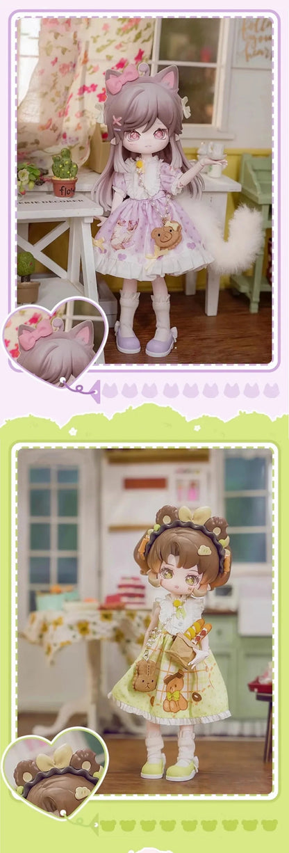 New Come4free Miniy The Jungle Book Series Ob11 1/12 Bjd 20cm Movable joint doll Anime Figures Dolls Mystery Box Boy Girls Gifts SS69