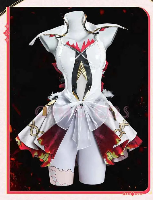 Chun Cosplay Costume Wuthering Waves Carnival Uniform Wig Anime Halloween Costumes Women Game Character Outfits