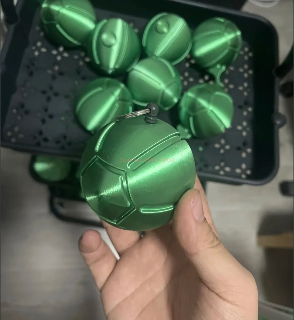 New Jojo Bizarre Adventure Steel Ball Run Gyro Zeppeli Golden Spin 3d Printed Fingertip Ball Stress Relief Toy Anime Manga Fans