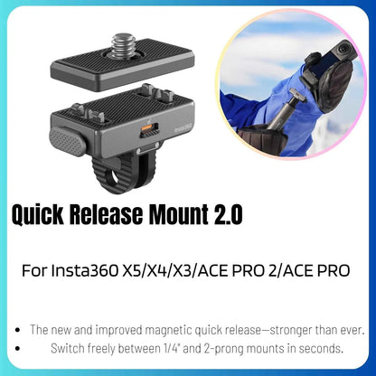 Insta360 X5 Original Accessories Collection Lens Cap Premium Guards Screen Protector Metal Frame Charging Case Battery Pack