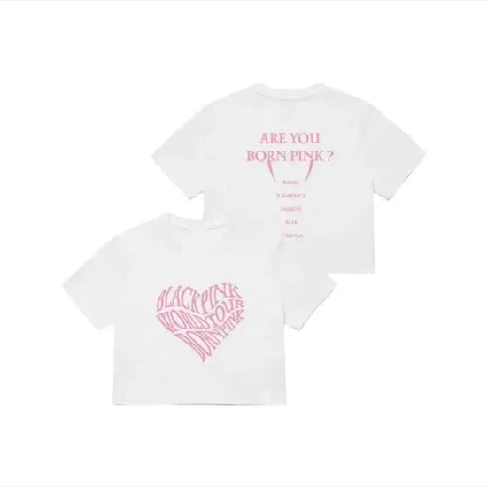 Crop Navel Baring Sport T-shirt Cotton Kpop BP Concert T-Shirts Fashion Summer Clothes Women Pink Clothes Sport Short Sleeves SS69 21.69 2 / XXL