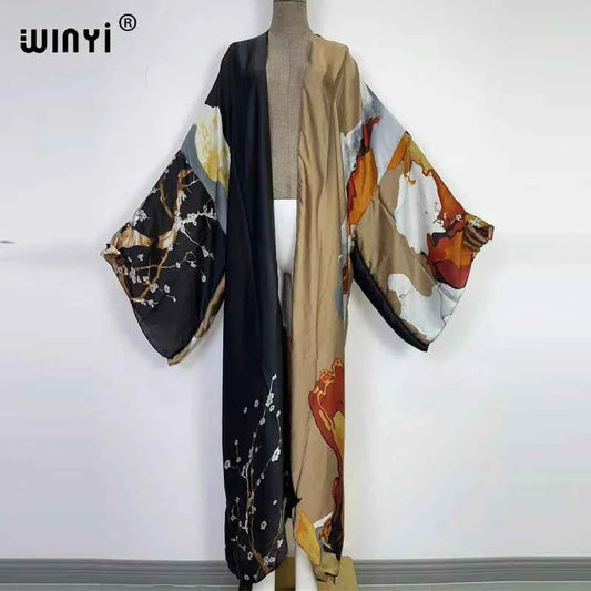 urope phocho  Africa tunic bikini sweet lady  boho Cardigan stitch Cocktail sexcy Boho Maxi Holiday Batwing Sleeve KIMONO mujer