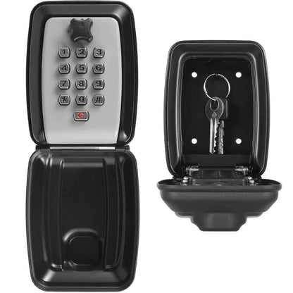 Waterproof Wall Mounted Key Safe Box Anti-theft Key Storage With Combination Password Lock Homestay Office Home Indoor Outdoor