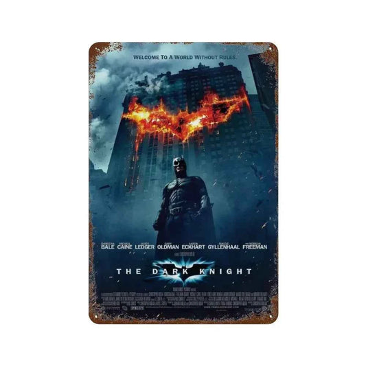 Classic American Films Metal Sign Old Movie Metal Plaque Poster Vintage Wall Plate Bar Club Wall Decor Retro Home Decor