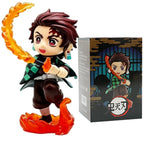 1-12pcs Anime Demon Slayer Blind Box Figure Toys Kimetsu No Yaiba Battle Series Guess Bag Mystery Doll Christmas Birthday Gift