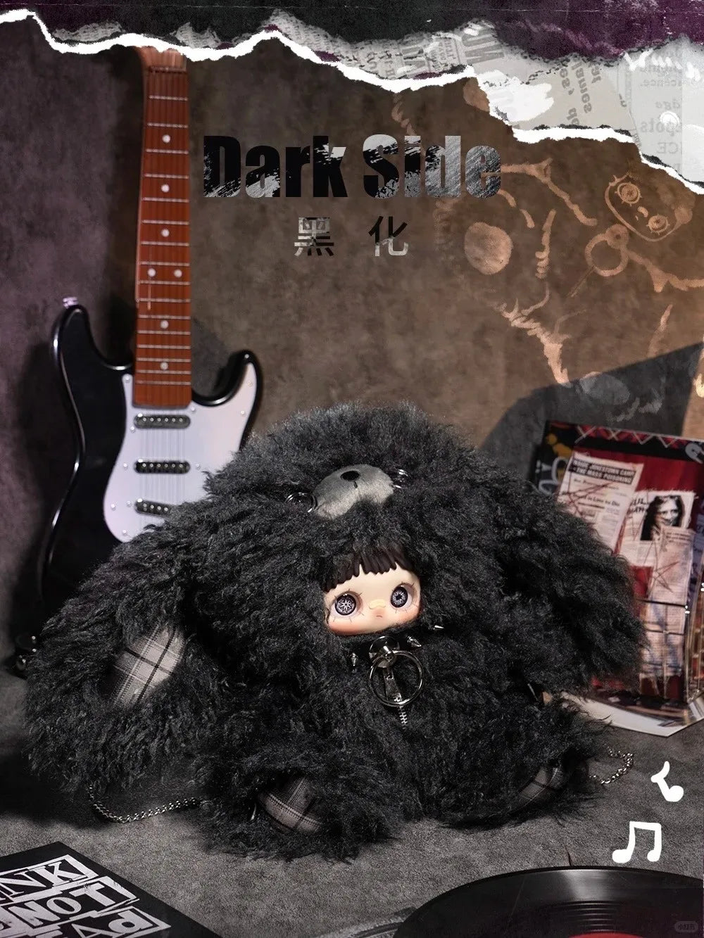 MayMei Rebel Doll Backpack Series Plush Blind Box Cute Vinyl Doll Pendant Toy Ideal Kawaii Girl Birthday New Year Exquisite Gift
