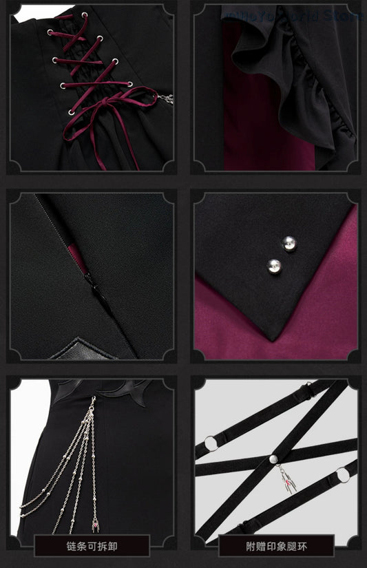 Honkai Star Rail Kafka Impression Series Skirt - Official Cosplay Apparel