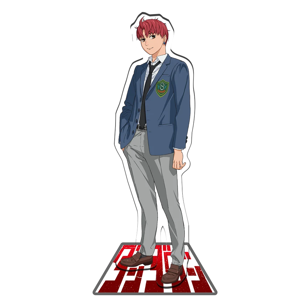 Anime Dandadan Momo Acrylic Keychain Stand Model Plate Fans Bag Gift Figure Display Fashion Cosplay Ornaments Decoration 15cm SS69