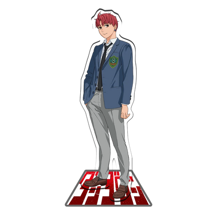 Anime Dandadan Momo Acrylic Keychain Stand Model Plate Fans Bag Gift Figure Display Fashion Cosplay Ornaments Decoration 15cm SS69