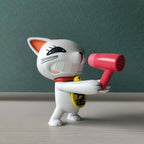 9cm Turbo Granny Figure Anime Dandadan Peripheral Cute Kawaii Cat PVC Action Figure Desktop Decorate Ornament Crafts Gifts Toys SS69