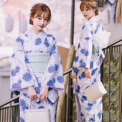 Fashion Photography Clothes Party Dress Japanese Kimono Cosplay Yukata Women Clothing Traditional Ethnic Style Streetwear Stage
