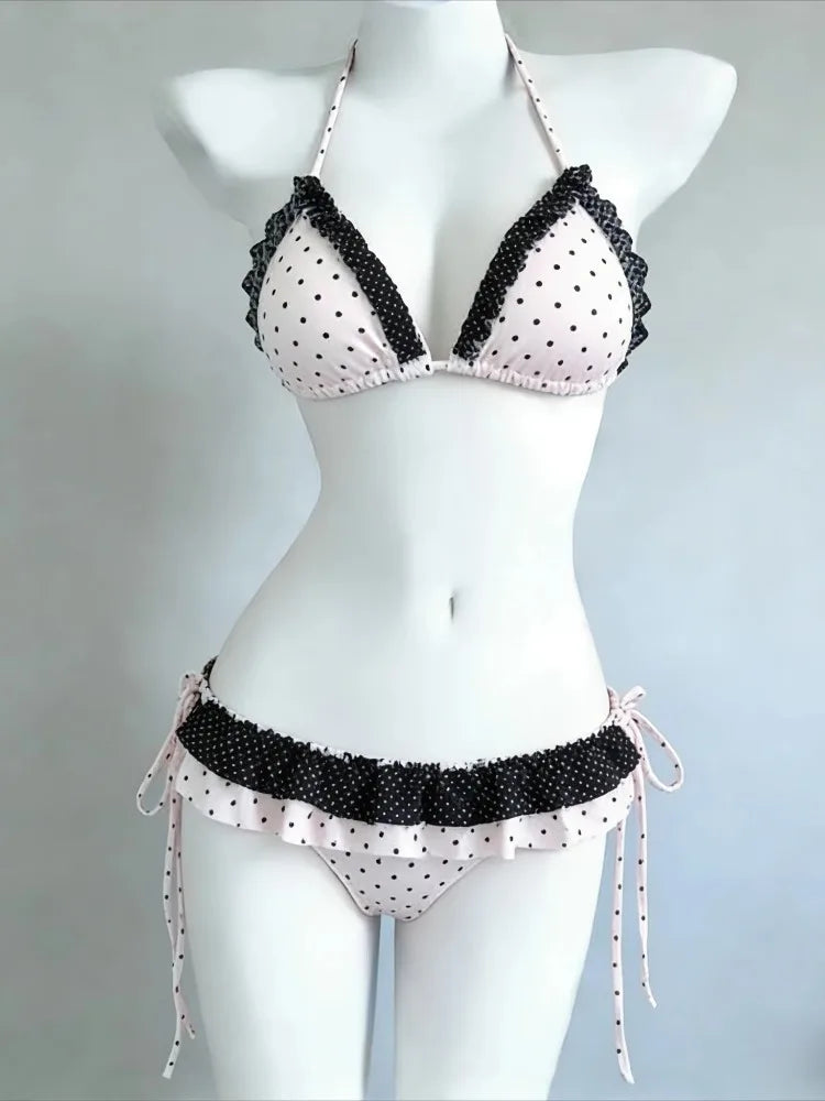 YUNZHAOLUCN Women's High Waist 4-Piece Bikini Set