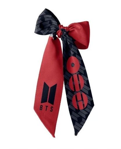 BT21 Cute Merchandise Support Ribbon Scarf, Creative and Personalized Hair Tie Wrist Scarf, High-appearance-value Small Gift