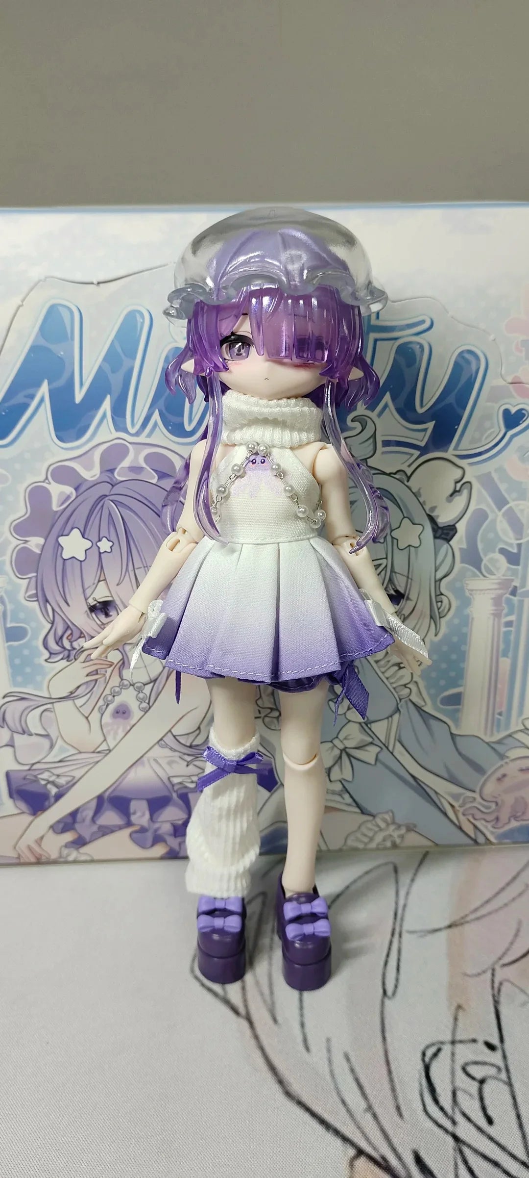 Original Come4free Ocean Gem Series Mystery Box Joint Movable Doll Dress Up Doll Trendy Play Blind Box Ornament Collectible