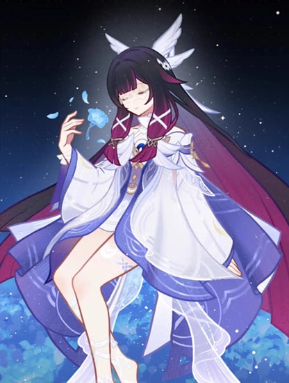 IN STOCK Columbina Cosplay Costume Game Genshin Impact【S-2XL】DUDU-R Nod-Krai Women Song of the Welkin Moon Plus Size