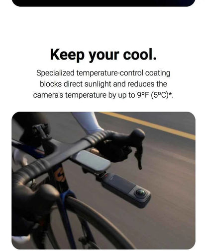 Insta360 X5 Screen Protector Standard or Cooling Tempered Glass Film For Insta 360 X5 Original Accessories