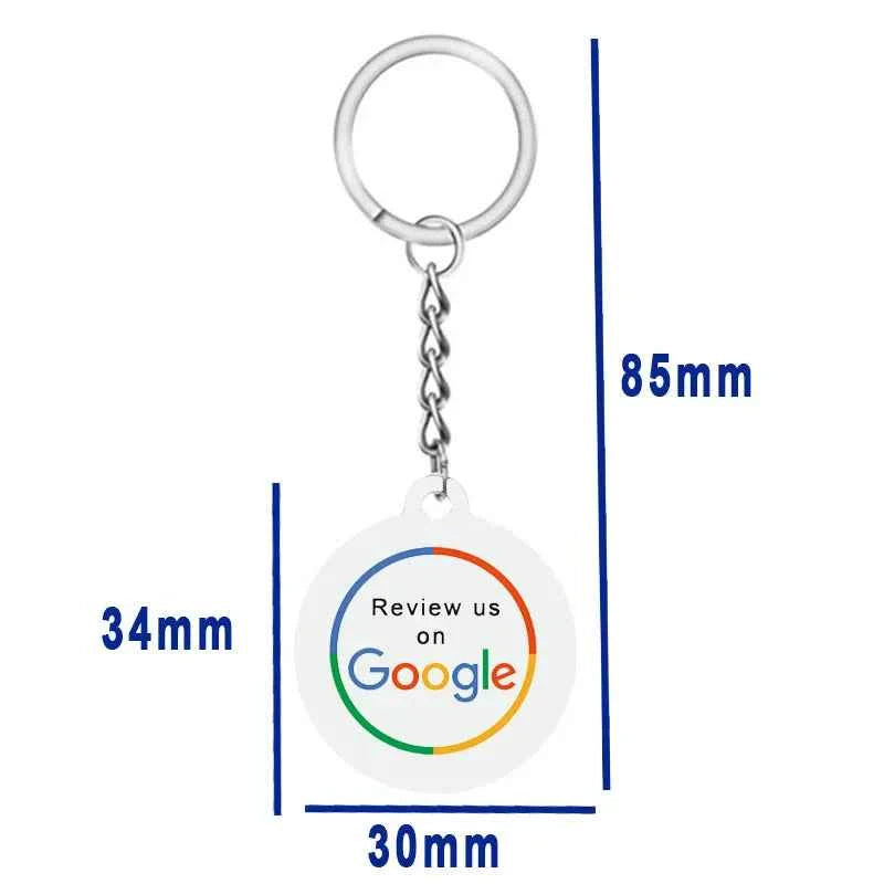 Whatsapp NFC Epoxy Keychain NFC Tag for Increase Your Business