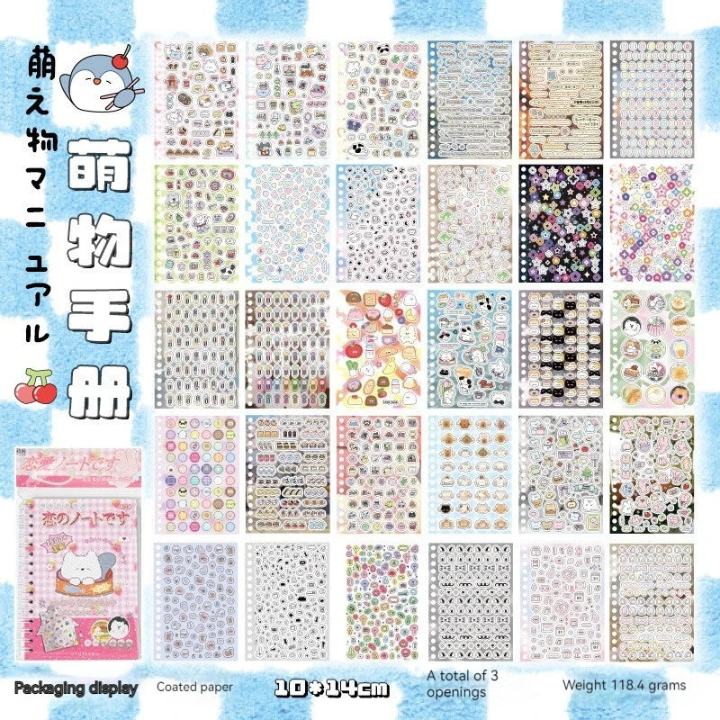 45pcs Japanese Retro Early Style Manga Cut Film Sticker Book Kawaii Girl Scrapbook Journal DIY Deco Cute Showa Phone Case Decals SS69 14.69 Cute toy 30sheets