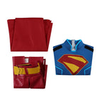 Supergirl Cosplay Costume Set with Cloak for Women