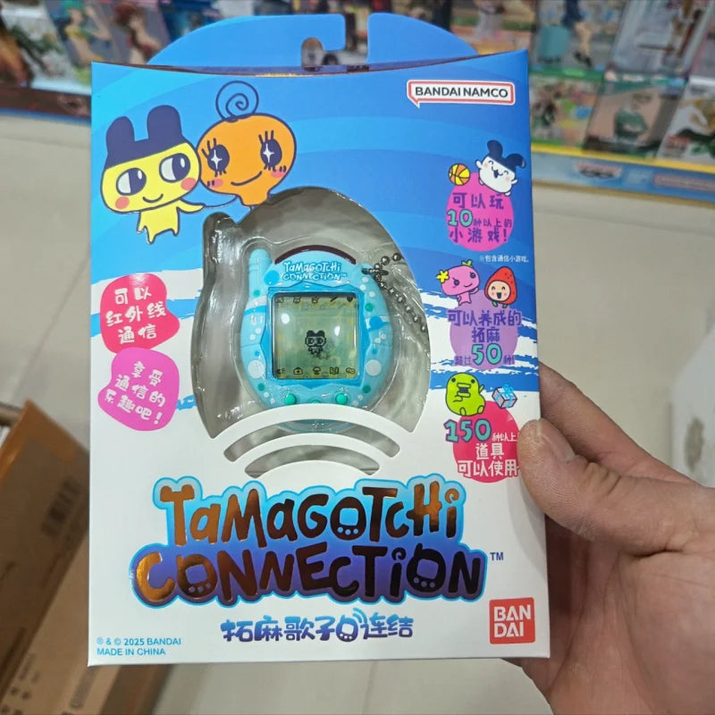 Bandai Tamagotchi Connection V3 Electronic Pet - Elegant Bow Blue Bubble