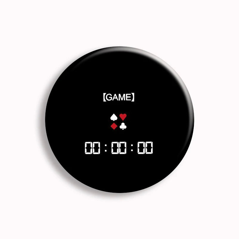 Hot Japan TV Alice in Borderland Soft Button Pin Chishiya Kuina Creative Game Over Brooch Badge Bag Decor Jewelry Fans Collect SS69 6.69 13 / 58mm(2.3in)