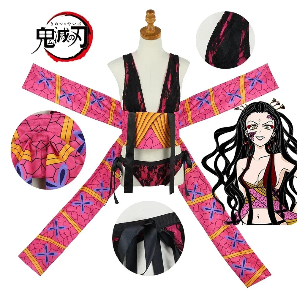 Demon Slayer Daki Cosplay Costume for Women - Anime Outfit