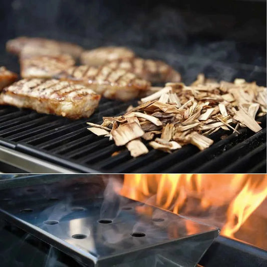 500g Apple Wood Pellets BBQ Flavoring Chips Kiln Dried Sawdus Specialty Wooden Chunks for Barbecue Smoker Grill Bacon Fish Meat