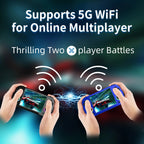 ANBERNIC RG40XX H Handheld Game Console Linux 64-bit System 4.0 inch IPS 3200mAh Retro Video Gaming Console 64G 5000+ Games Gift SS69