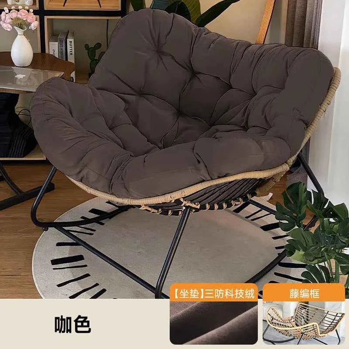 - Realife Woven Rattan Rocking Chair Comfortable Soft Bag For Sitting ...