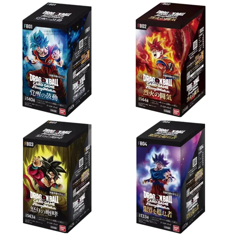 TCG Bandai Dragon Ball Card Japanese Version FB01 FB02 FB03 FB04 Supplementary Pack Rare Anime Collectible Card Kids Toys Gift SS69