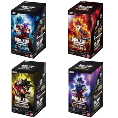 TCG Bandai Dragon Ball Card Japanese Version FB01 FB02 FB03 FB04 Supplementary Pack Rare Anime Collectible Card Kids Toys Gift SS69