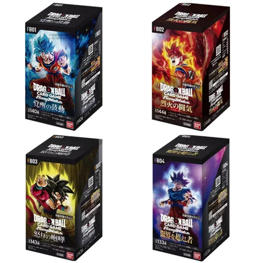 TCG Bandai Dragon Ball Card Japanese Version FB01 FB02 FB03 FB04 Supplementary Pack Rare Anime Collectible Card Kids Toys Gift SS69