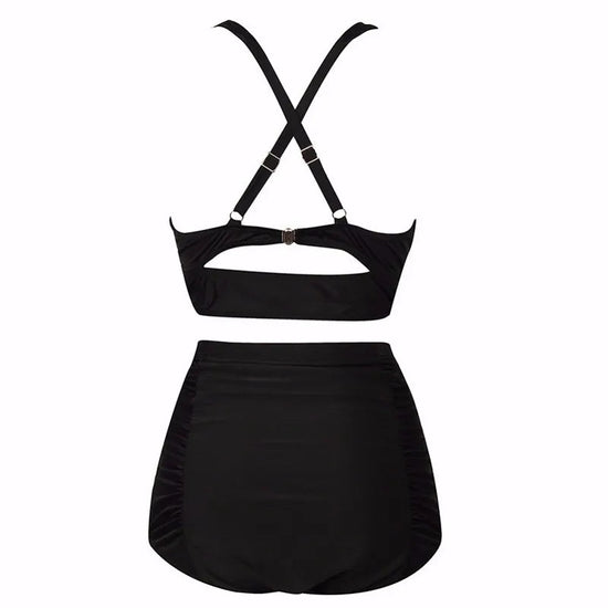 New Sexy Plus Size Swimwear Push Up Bikini High Waist Swimsuit Women Female Oversize Beach Wear Bathing Suit 2024  Mujer 5XL SS69