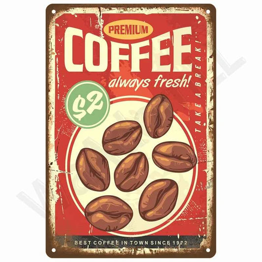 Vintage Tin Sign Home Decor Items Wall Decor Art Wall Mural Room Decoration Items Decor Men Retro Metal Sign Plate Bar Posters
