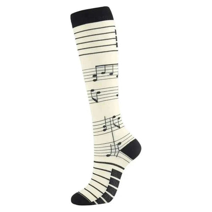 Compression Socks Varicose Veins Blood Circulation Pregnancy 20-30mmhg Nurse Socks Men Women Marathon Golf Cycling Sports Socks