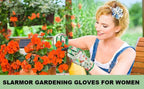 Gardening Gloves for Women Breathable leather Garden Gloves with Grip Thorn-Proof Puncture-Resistant Work Gloves