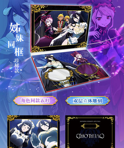 New Japanese OVERLORD Bleach Collection Card Tcg Card Anime Characters Game Card Cosplay Board Game Collection Cards Toys Gift SS69