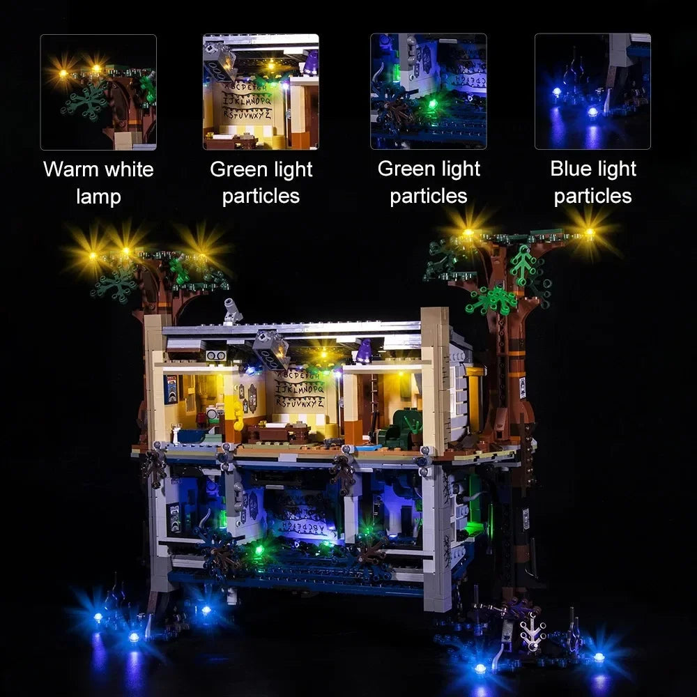 Lighting Led Set For LEGO 75810 Stranger Things The Upside Down Movie Not Include Building Blocks(Only Led Light Kit) SS69