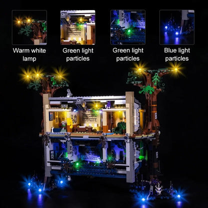 Lighting Led Set For LEGO 75810 Stranger Things The Upside Down Movie Not Include Building Blocks(Only Led Light Kit) SS69