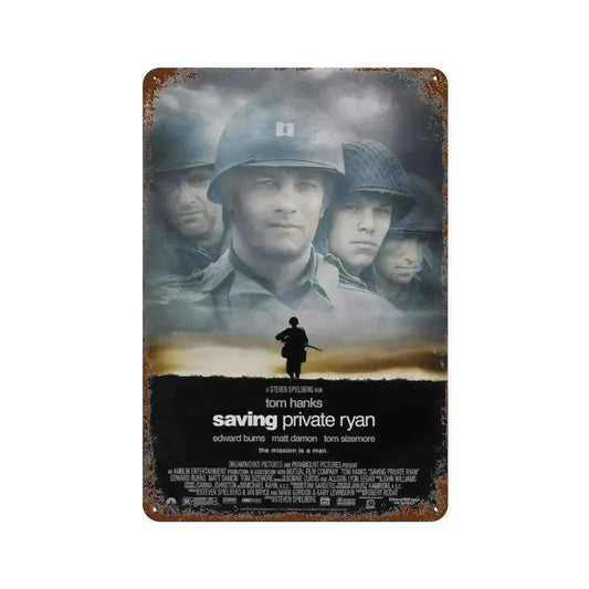 Classic American Films Metal Sign Old Movie Metal Plaque Poster Vintage Wall Plate Bar Club Wall Decor Retro Home Decor