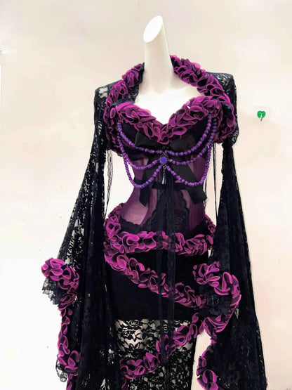 Gothic Tank Tops Punk Tank Tops LolitaTank Tops Kawaii Tank Tops y2k clothes vintage Tops Lace harajuku Tank Tops gothic clothes