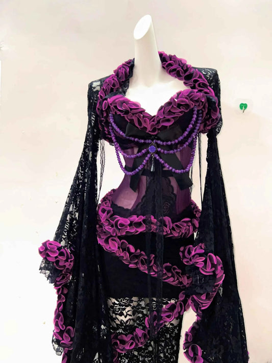 Gothic Tank Tops Punk Tank Tops LolitaTank Tops Kawaii Tank Tops y2k clothes vintage Tops Lace harajuku Tank Tops gothic clothes