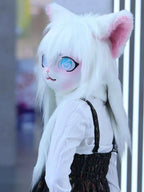 Fursuit Cosplay Headset Furry Costume Paw Head Base Comiket Furry Kig Kigurumi Animal Cat Rabbit Doll Beast Mask Cosplay Costume